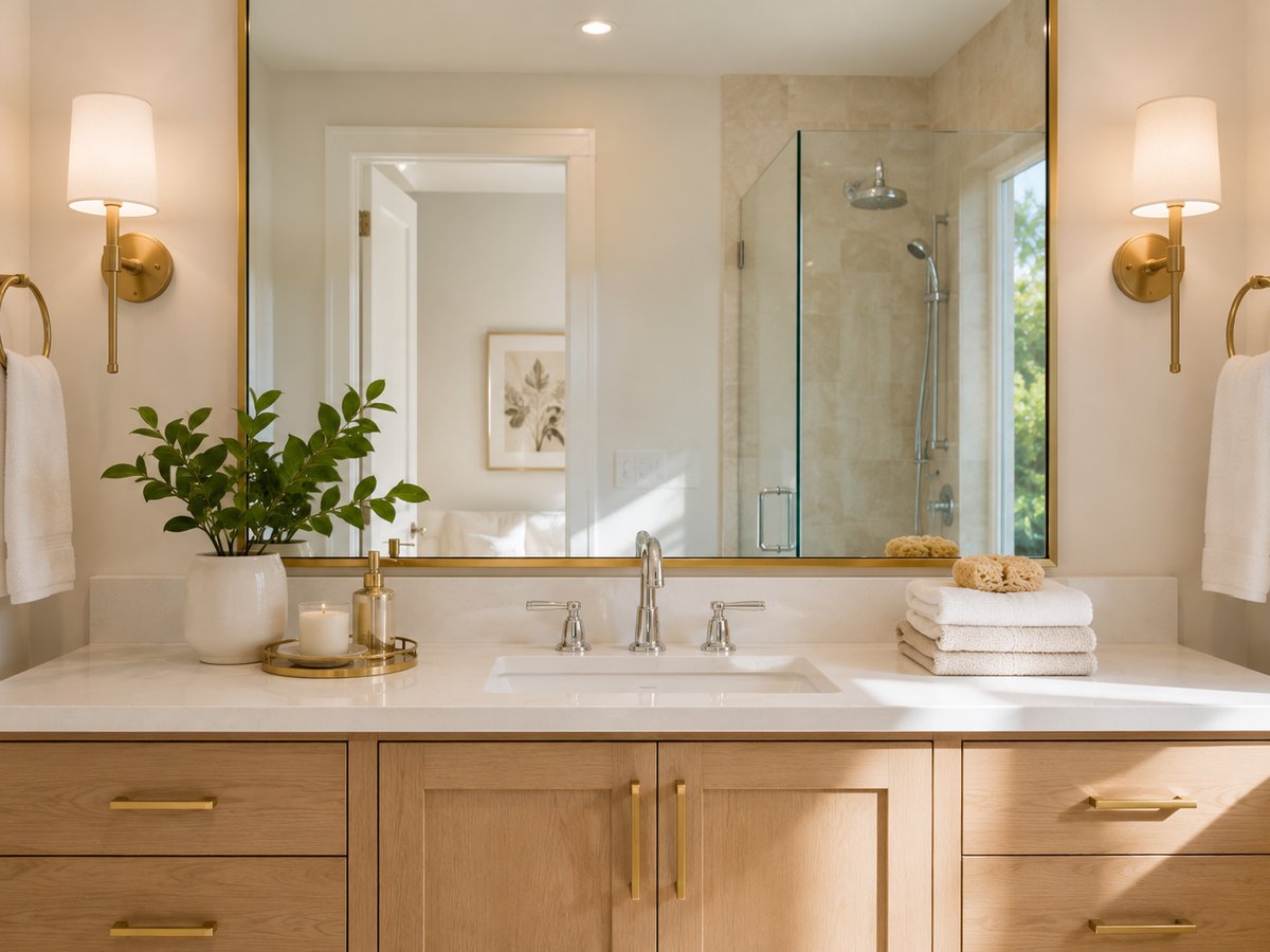 Bathroom after cleaning by Precise Pro